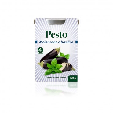 Gran Pesto Melanzane e Basilico - 190gr