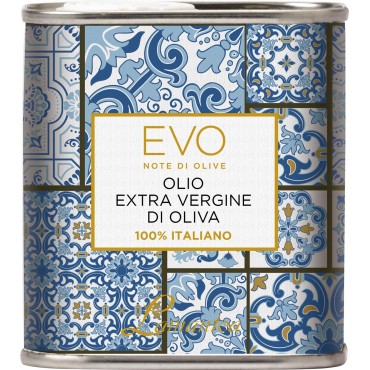 Maioliche - Lattina con Olio Extravergine di Oliva 100% Italiano - Lamantea -...